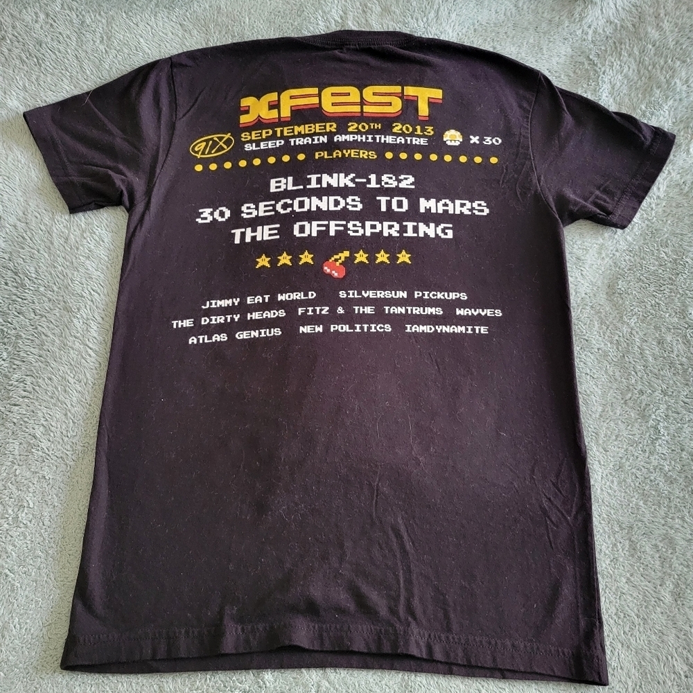 MUSIC FESTIVAL // San Diego 91x xfest 2013 music festival tee tshirt - Picture 3 of 7